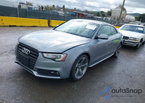 2015 Audi A5 2.0T Premium from USA, damaged, VIN WAUMFAFR1FA019555